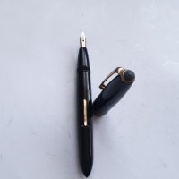 Стара френска писалка с позлатен писец, снимка 9 - Колекции - 43603464