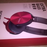 sony mdr-xb450ap-red headphones, снимка 10 - Слушалки и портативни колонки - 26615722
