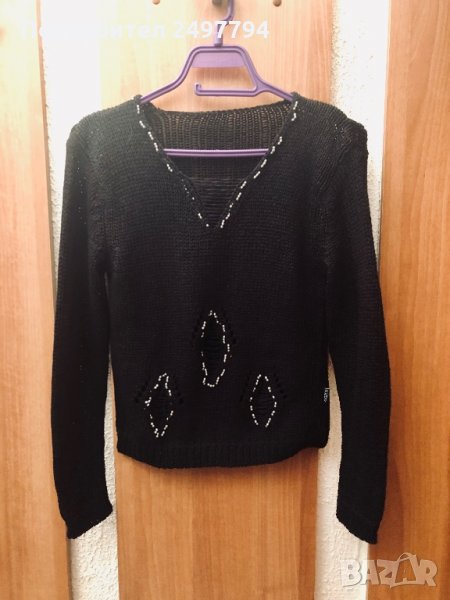 Дамски плетен пуловер, снимка 1