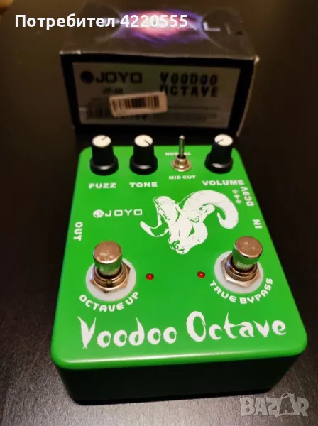 Ефект за китара Joyo voodoo octave, снимка 1