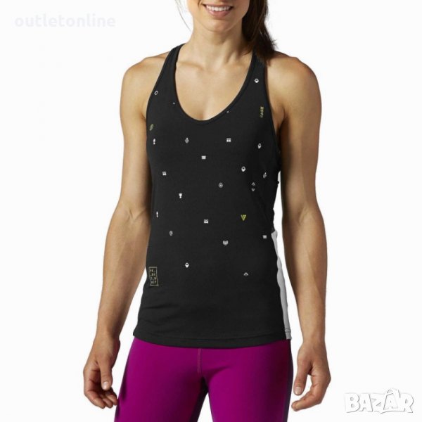 Дамска потник Reebok Crossfit, Black/White, снимка 1