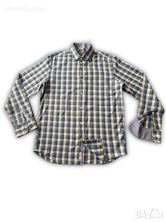 MARC O’POLO карирана мъжка риза• 38/40 (S-M)• дълъг ръкав, снимка 1