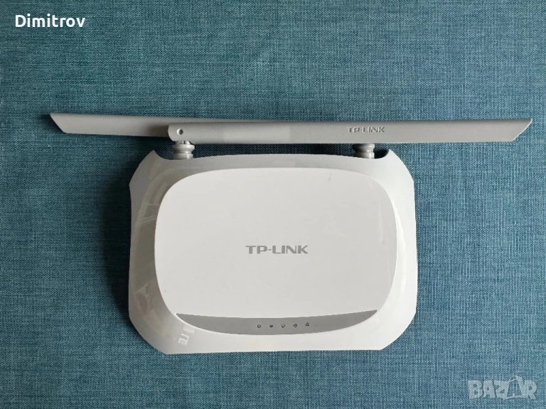 TP-Link TL-WR840N 300 mbps router / ТПЛинк рутер , снимка 1