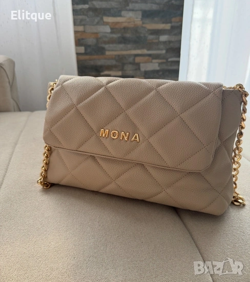 чанта MONA ➡️34cm⬆️24cm, снимка 1