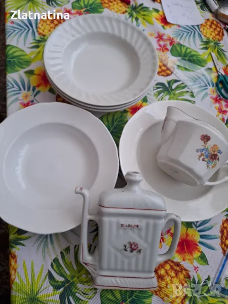 Порцеланов комплект от СОЦА, снимка 1