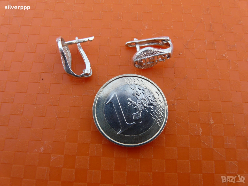  Сребърни обеци - 2 , снимка 1