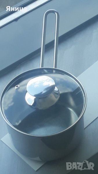 Eva Trio staniess steel saucepan 16sm, снимка 1