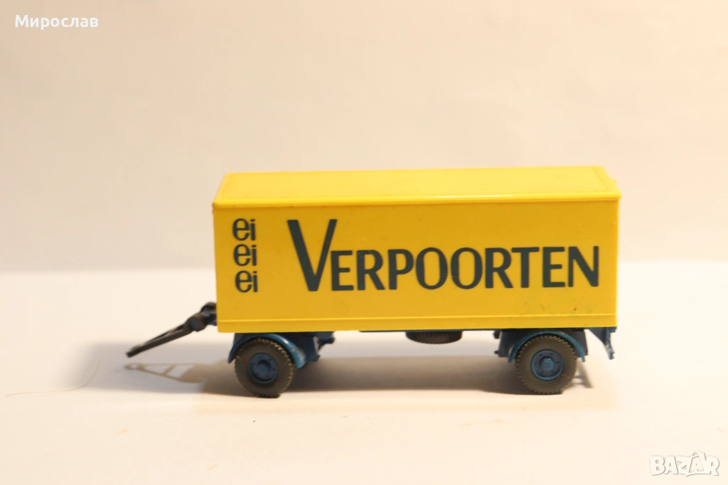 WIKING H0 1/87 РЕМАРКЕ КАМИОН МОДЕЛ ТИР, снимка 1