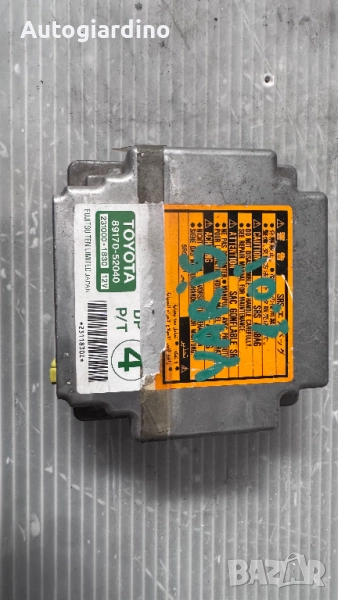 Airbag модул / сензор / датчик зa Toyota Yaris - 89170-52040 / 231000-1830, снимка 1