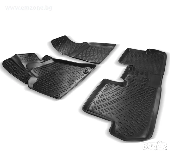 Гумени Стелки Rizline 3D тип Легени /корито с борд за Пежо Peugeot 3008, снимка 1