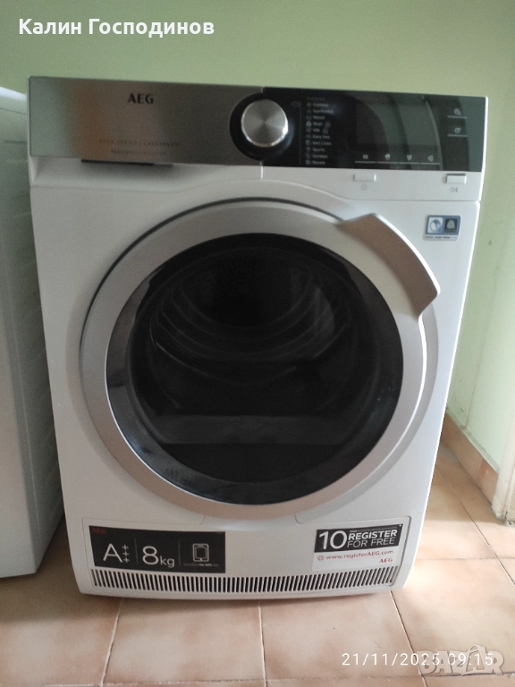 Пералня Електролукс, сушилня АЕГ, снимка 1