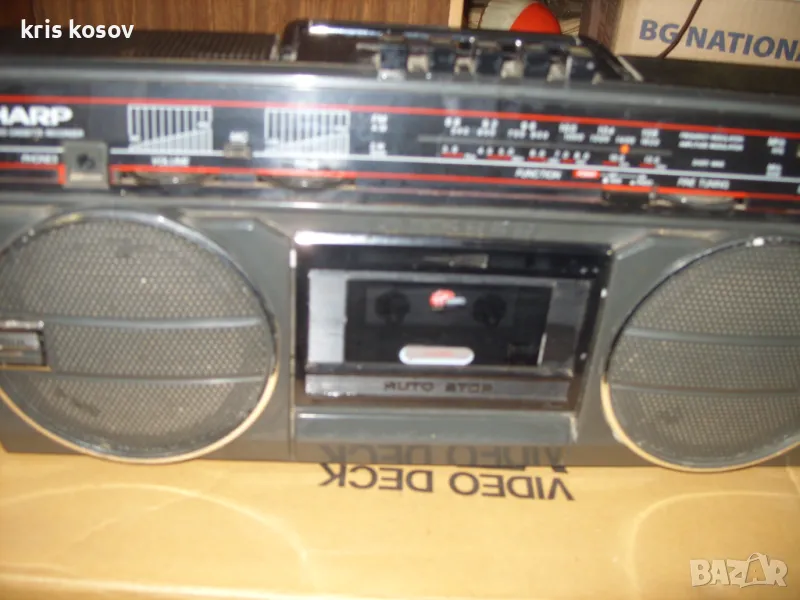  стерио радио касетофон марка Sharp/модел;GF3939 Y, снимка 1