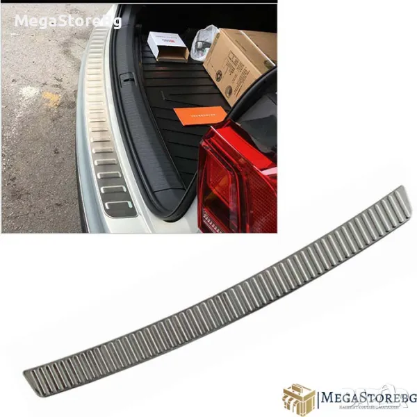 Декорация за задна броня 7026 - хром ПРОМО, снимка 1