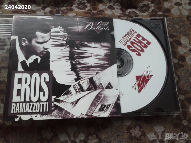 Eros Ramazzotti - Best Ballads матричен диск, снимка 1