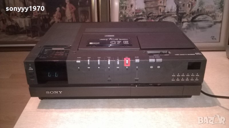 sony sl-c7e betamax-video recorder-made in japan-внос швеция, снимка 1