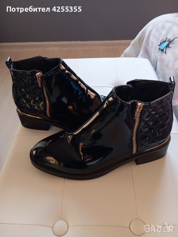 Елегантни дамски боти номер 39, снимка 1