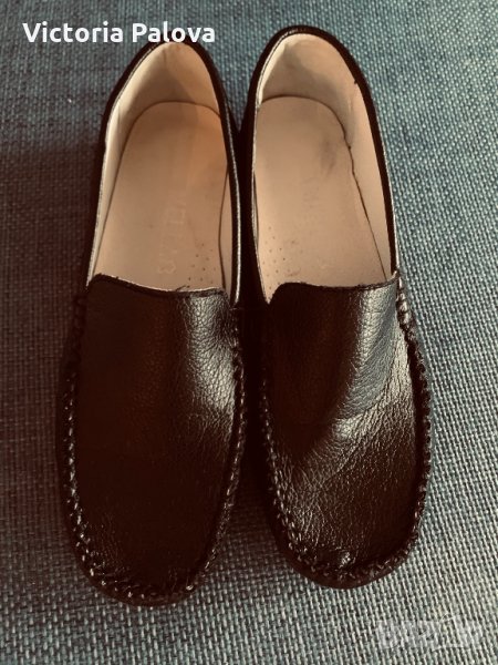 Модерни италиански обувки-мокасини или лоуфъри AMELLА, снимка 1