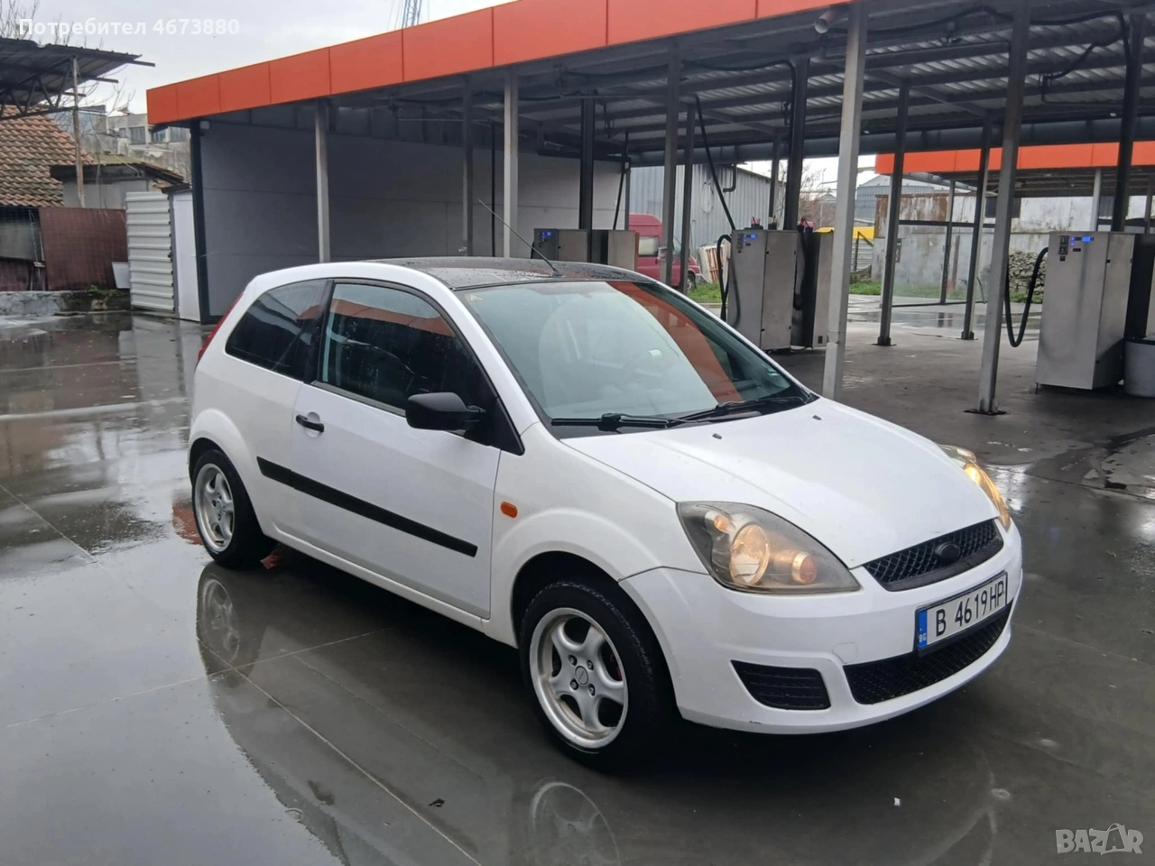 Ford Fiesta 1.3 газ бензин 75 кс 2007 гд, снимка 1