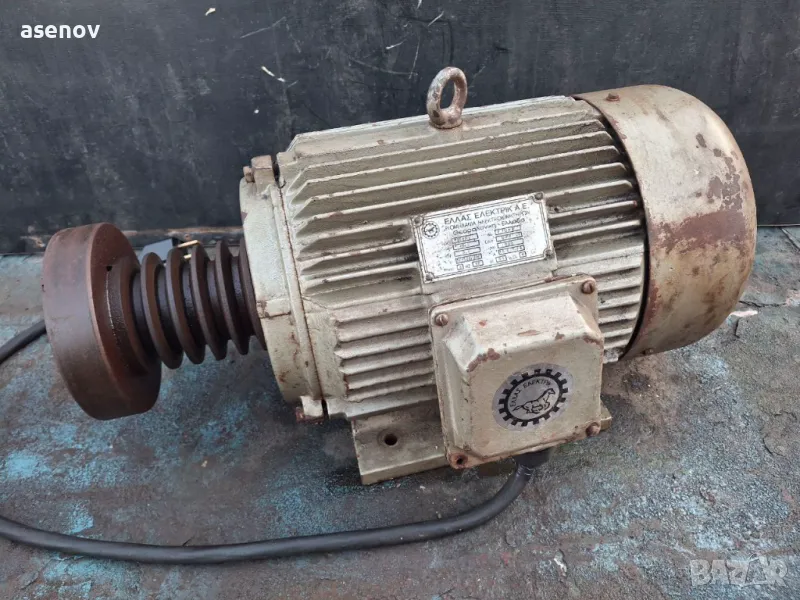 електрически двигател 5,5 кв, снимка 1
