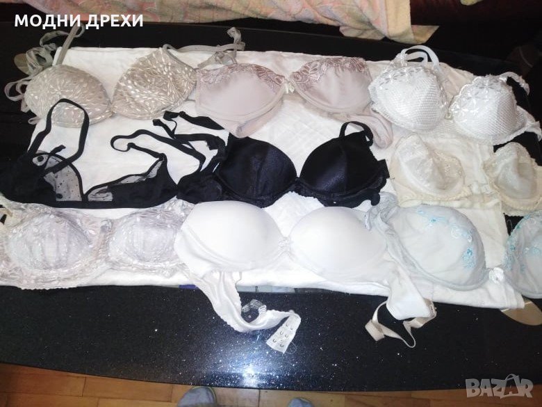 Дамски сутиени 75В СЕТ от 3 броя за 10лв., снимка 1