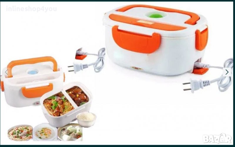 Два Вида !! Нова Електрическа Кутия за Топла Храна на 12 или 220 Волта, снимка 1