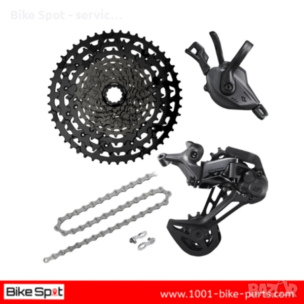 11sp Shimano XT Cues-LinkGlide 11-50t Upgrade Kit Clamp Комплект 11 Скорости, снимка 1
