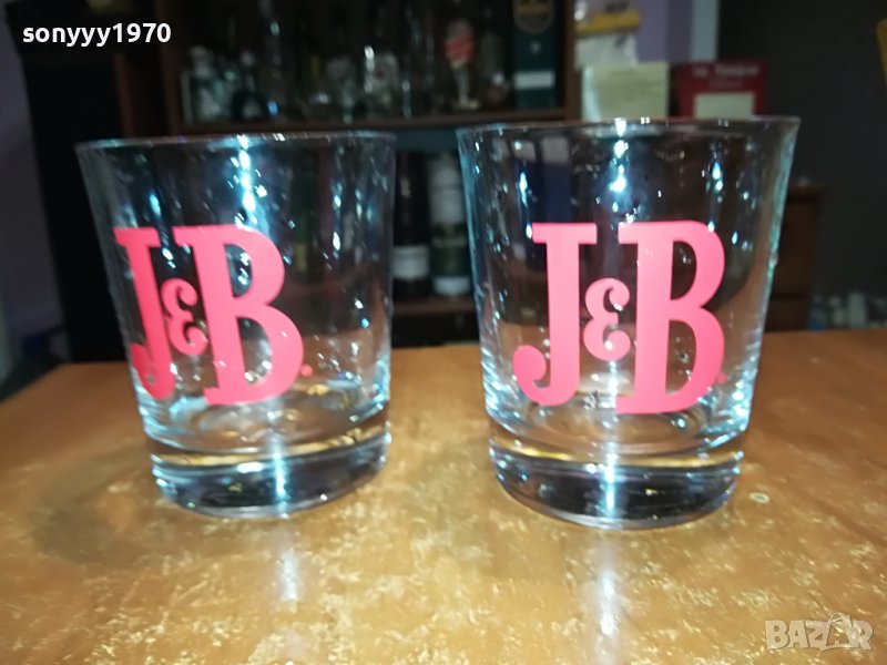 j&b wiskey x2 чаши за уиски 1111221630, снимка 1