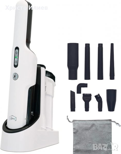 djive Ultralight безжична ръчна прахосмукачка, 15 kPa всмукателна мощност, до 25 минути работа, снимка 1