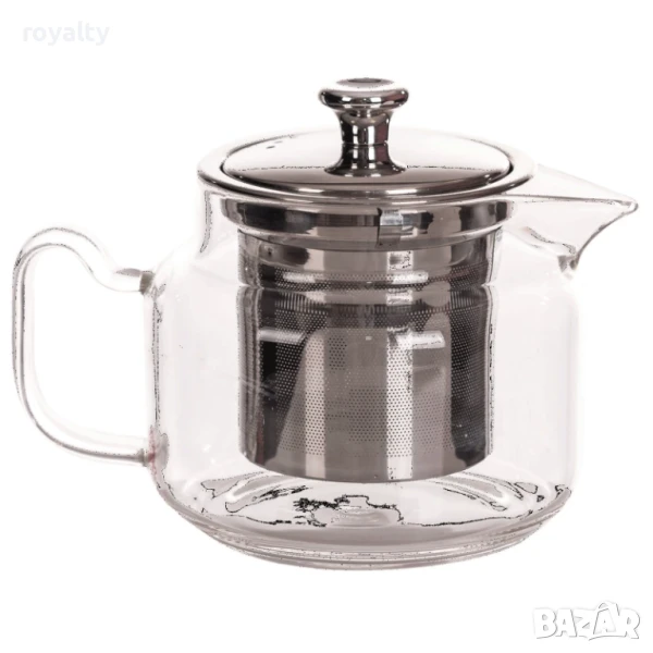 Кана за топли напитки с цедка, снимка 1