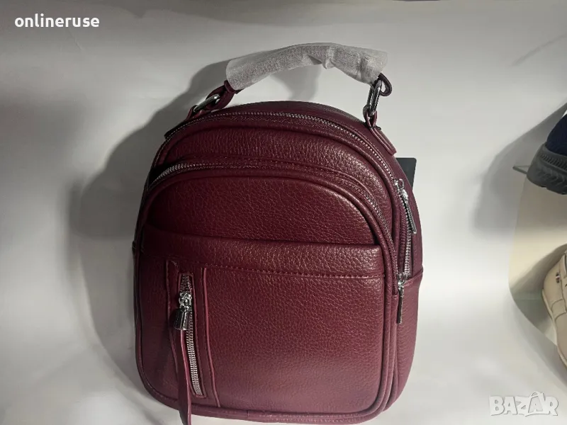 Дамска раница бордо, снимка 1