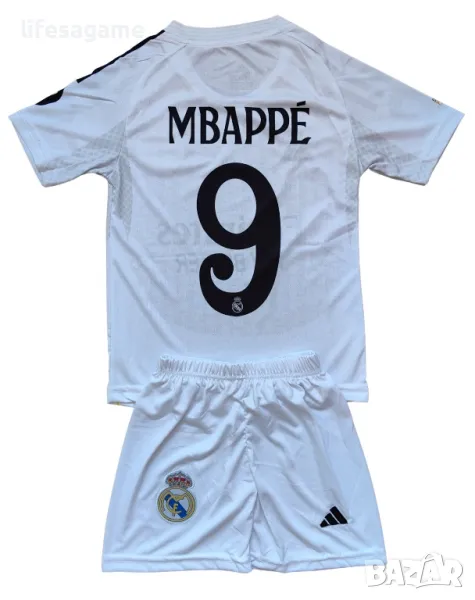 Детско - юношески футболен екип Реал Мадрид Мбапе Real Madrid Mbappe , снимка 1