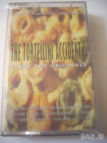 ✅ The Tortellini Accident" Taste the originals - сборна аудио касета, снимка 1