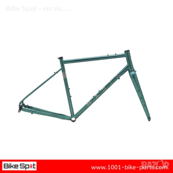 Marin Nicasio 2 CrMo+Carbon Frameset Green Гравъл Рамка Вилка, снимка 1