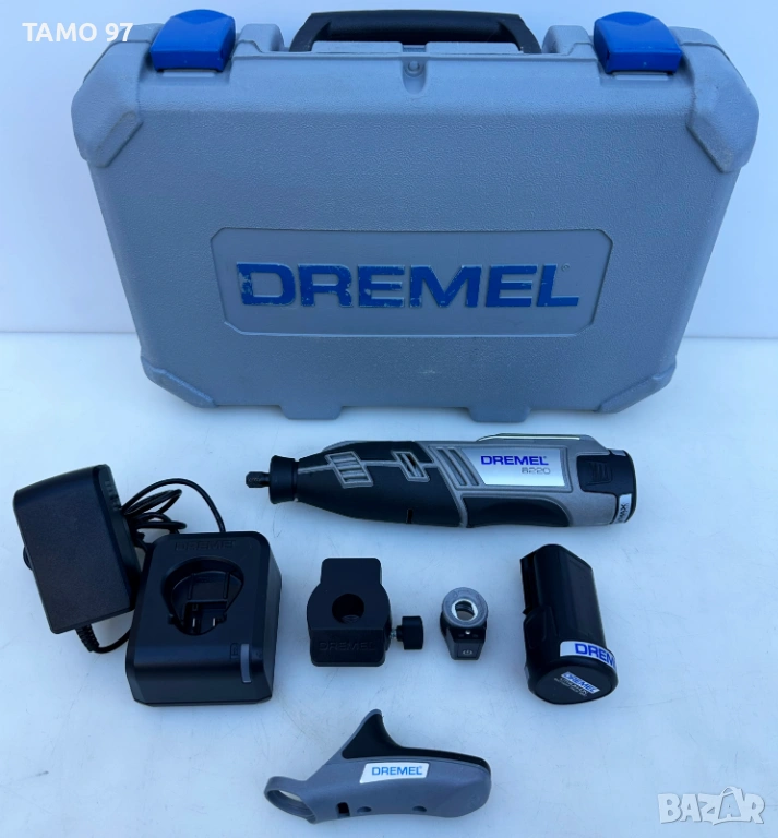 DREMEL 8220 - Акумулаторен мини мултишлайф 2x12V 2.0Ah като нов!, снимка 1