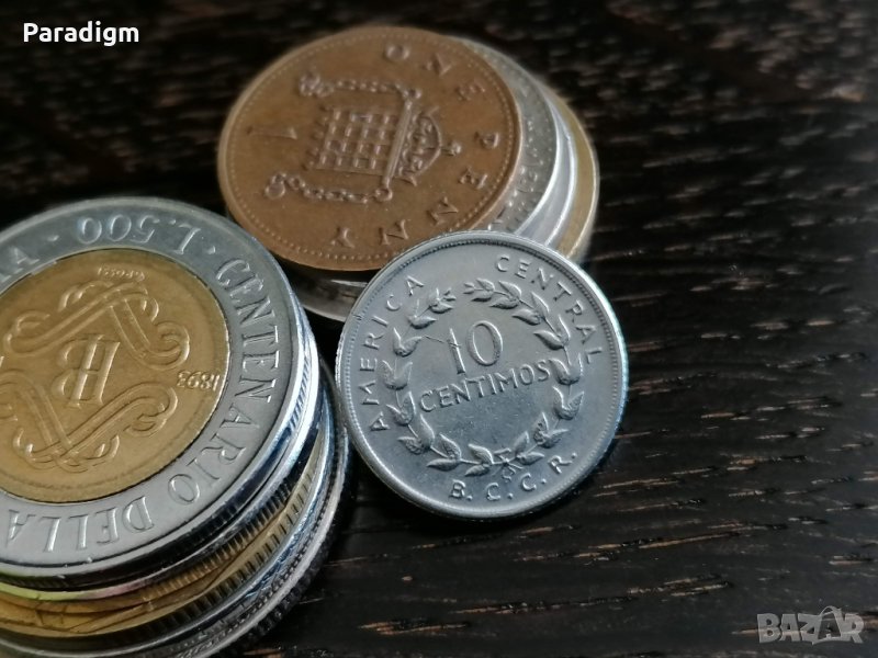 Монета - Коста Рика - 10 сентимос | 1953г., снимка 1