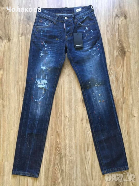 Dsquared2 мъжки дънки от ликвидация на магазин, размер 42, снимка 1