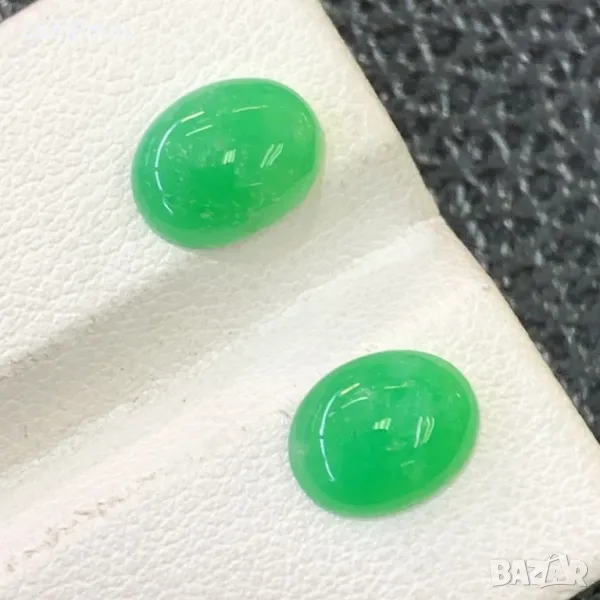 Хрисопрас чифт, снимка 1