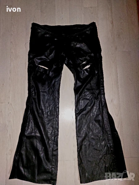 Кожен танцьорски панталон, снимка 1