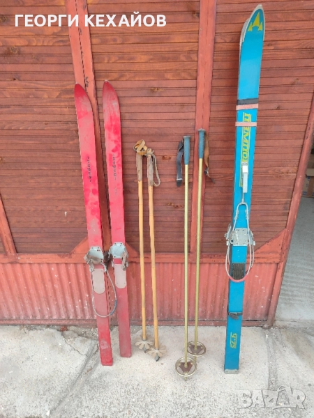 2 комплекта ретро ски с щеки , снимка 1