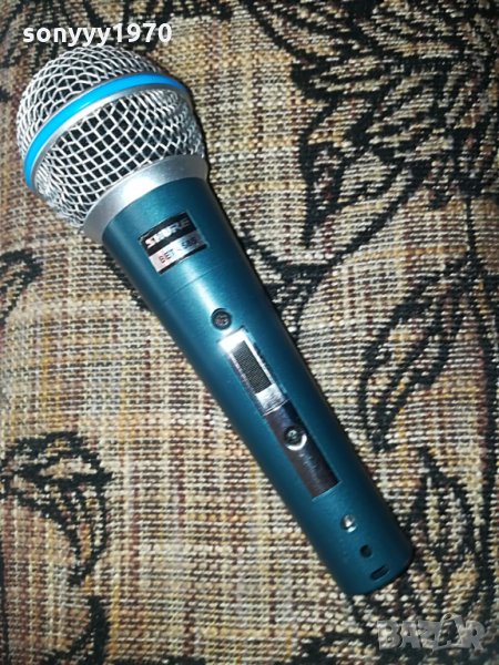 shure beta sm58s-ЖИЧЕН microphone-внос швеицария, снимка 1