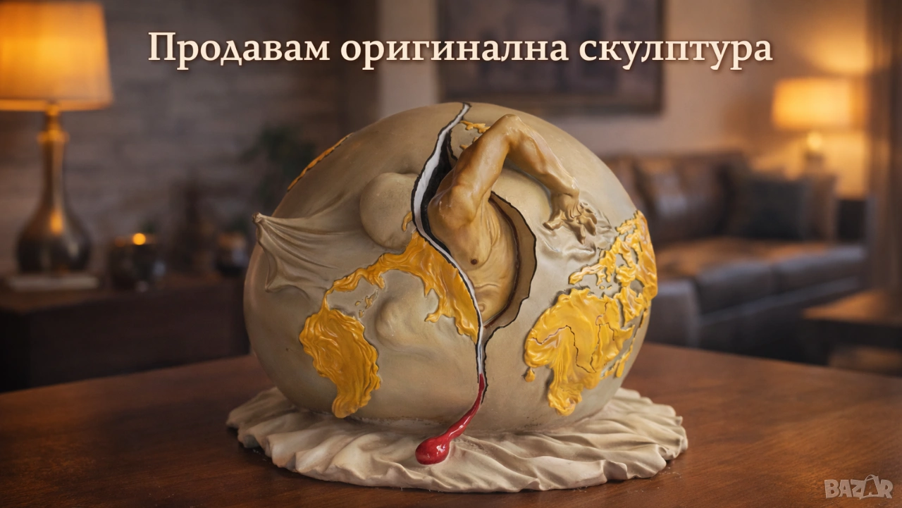 УНИКАТ! Луксозна статуетка Салвадор Дали, снимка 1