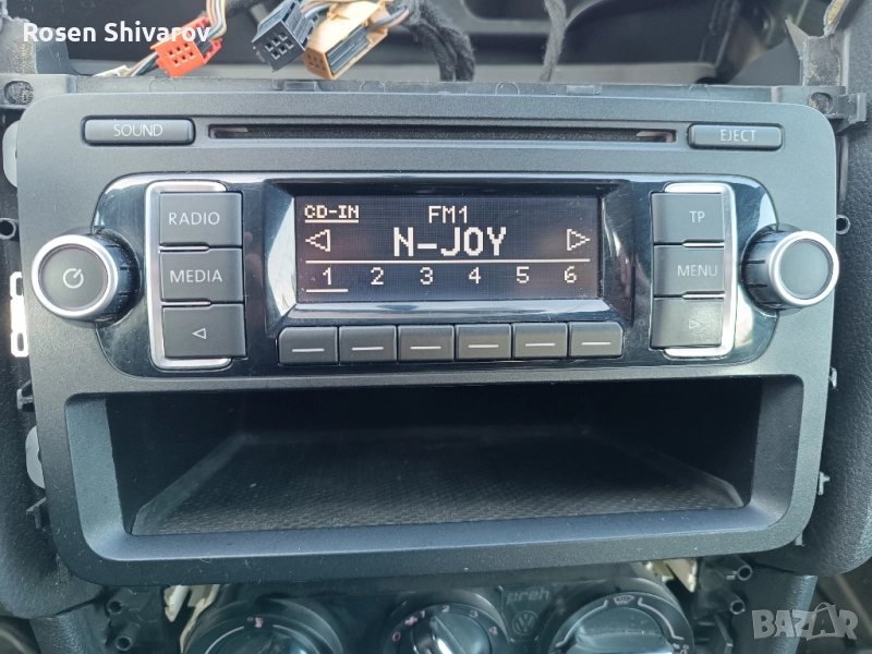 Радио RCD210 Volkswagen Golf 6 Polo, снимка 1