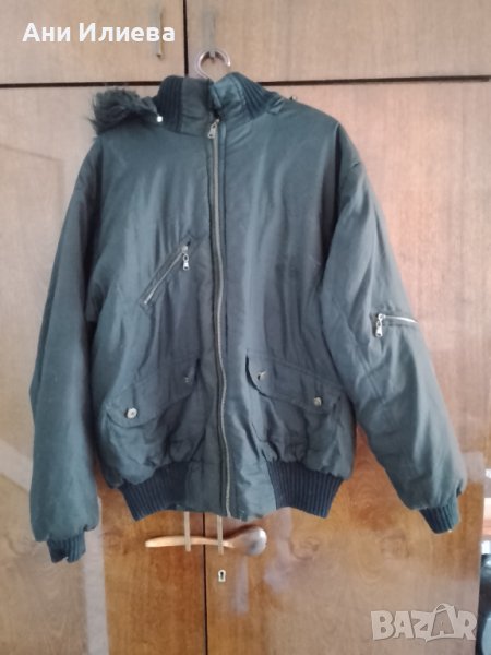 Семпло черно дамско яке, снимка 1