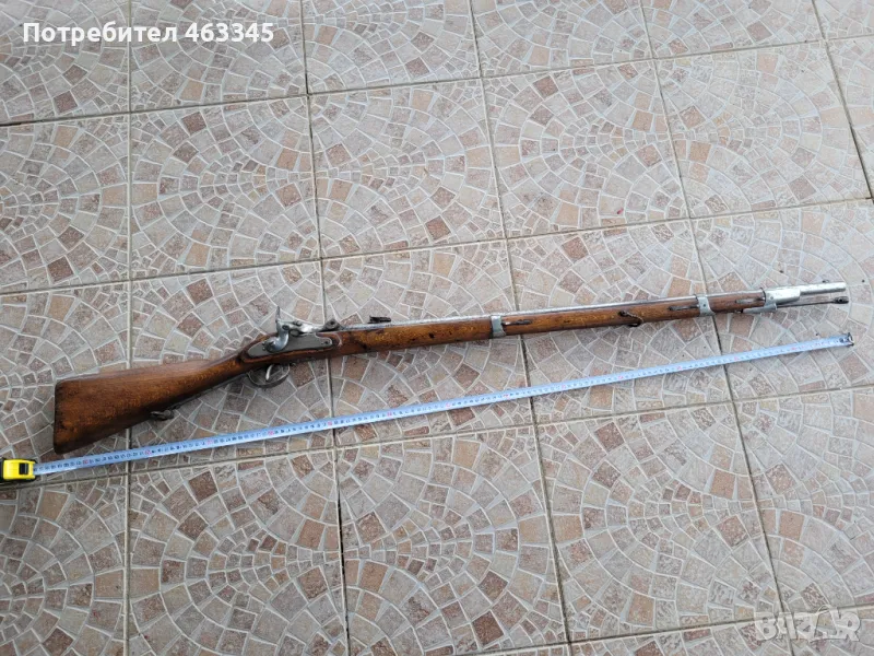 Пушка, кремъклийка, евзалийка, Австрийска Ванзл, снимка 1