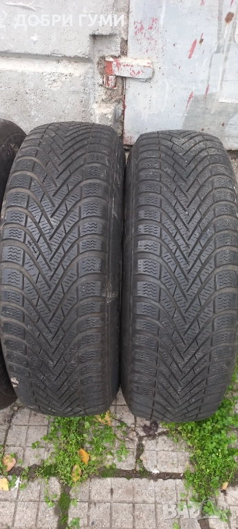 195 65 15 ЗИМНИ 2бр. ПИРЕЛИ, снимка 1