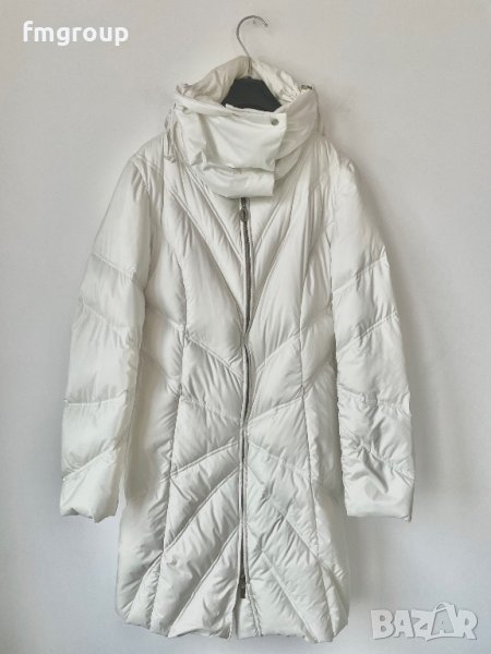 Дамско яке Trussardi Jeans с пух бяло, снимка 1