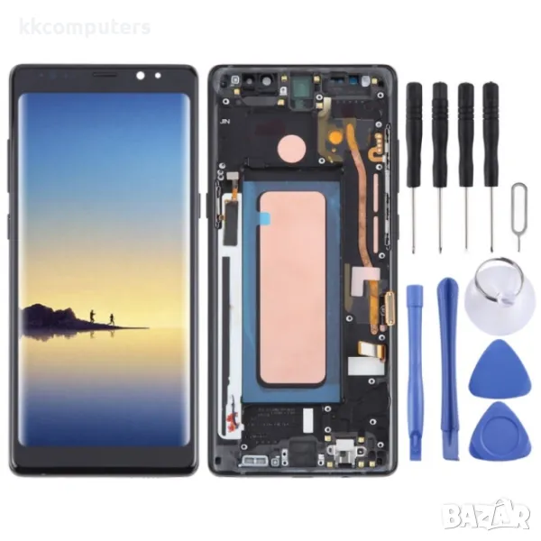 LCD Дисплей и Тъч Скрийн с Рамка за Samsung Galaxy Note 8 SM-N950 TFT , снимка 1