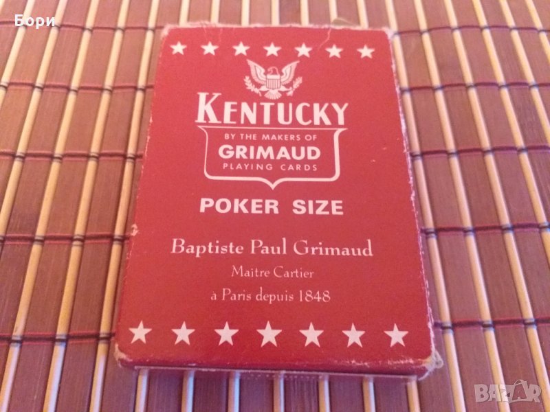 Карти KENTUCKY, снимка 1
