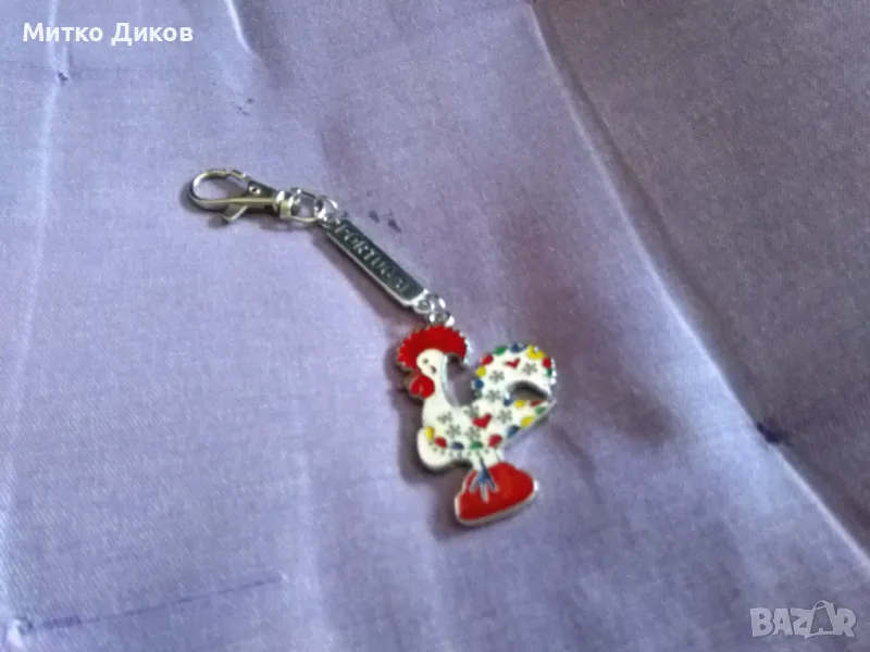 Galo de Barcelos keychain Portugal ключодържател нов символа  на Португалия петела Гало емайл, снимка 1