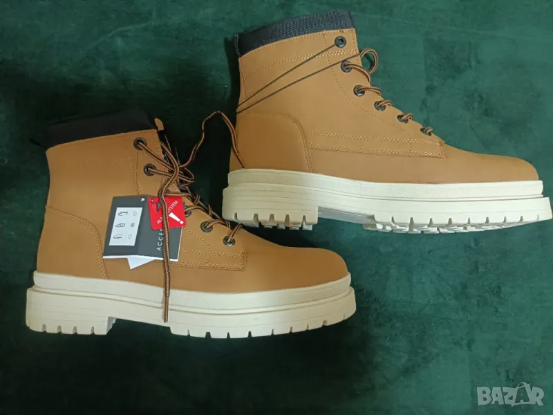 Мъжки зимни боти 43 номер NewYorker бежави , снимка 1
